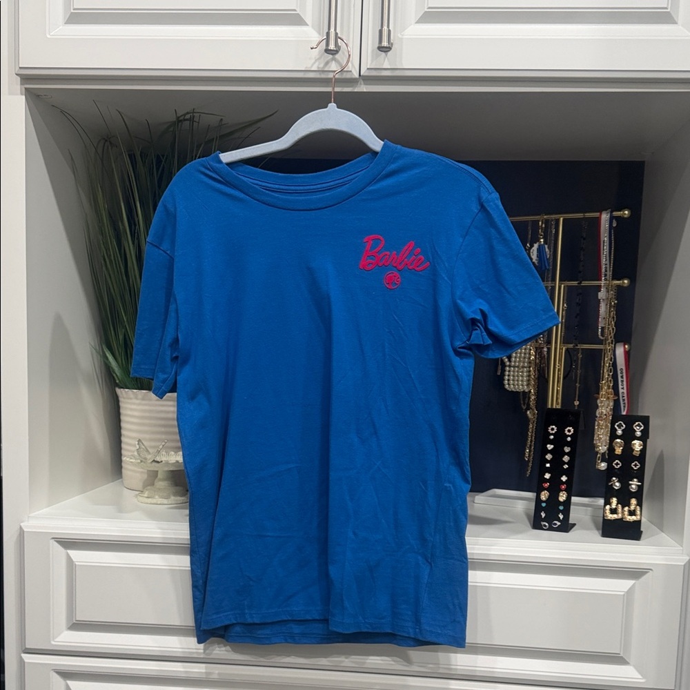Barbie Vibrant Blue Kids Tee Medium